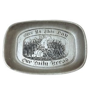 Vintage Pewter Plate